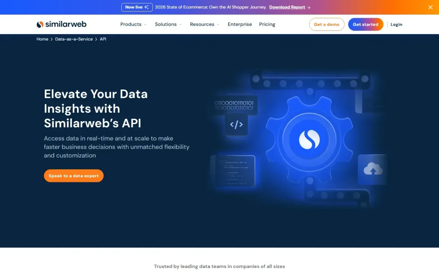Similarweb — Corp page