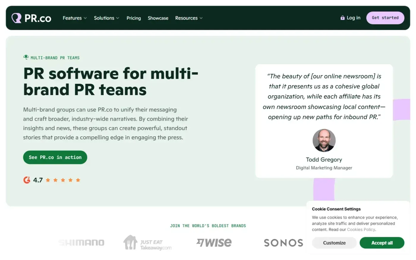 Pr — Solutions page