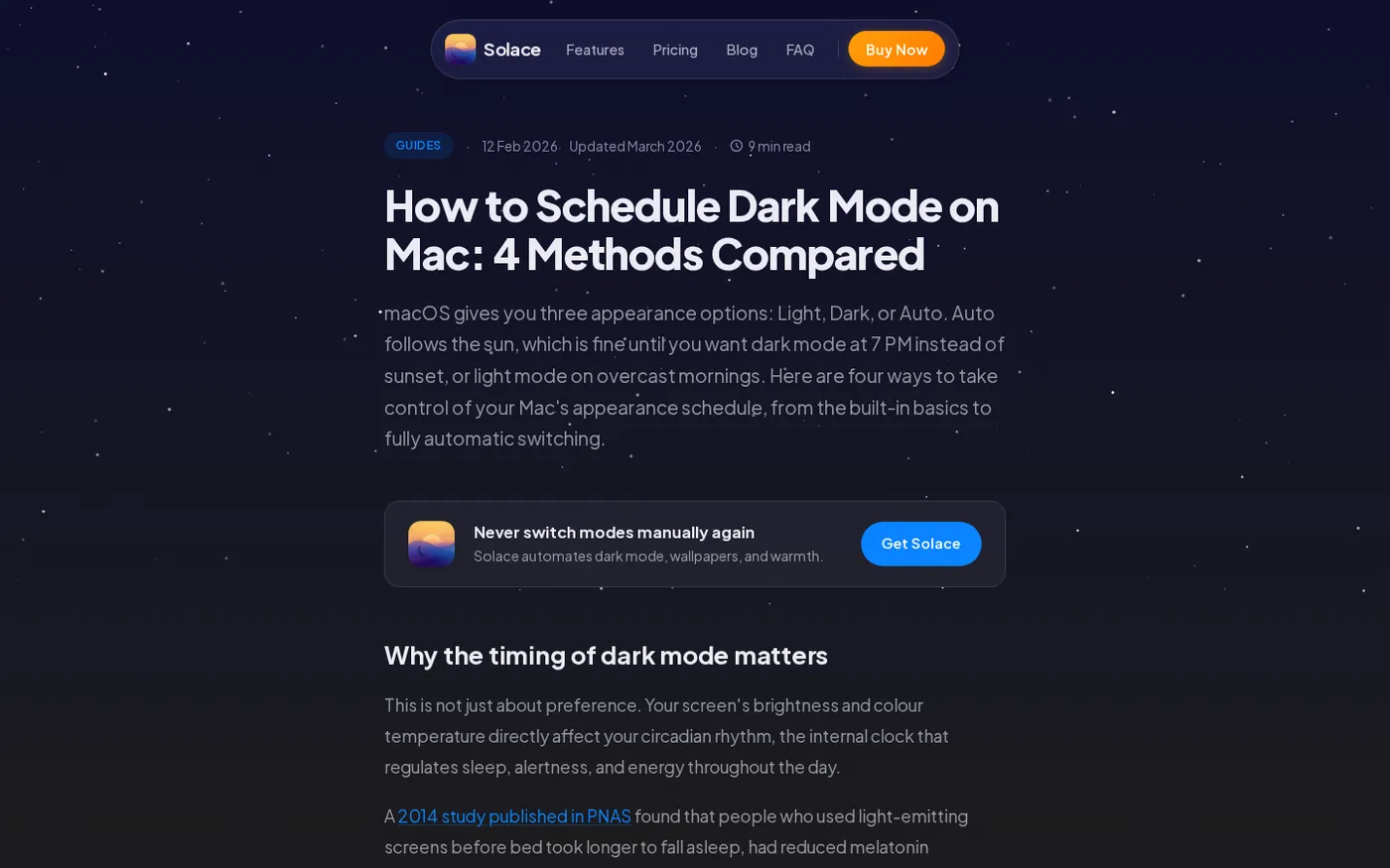 Muse — Al Visual Bookmark Manager for Mac — Solace page