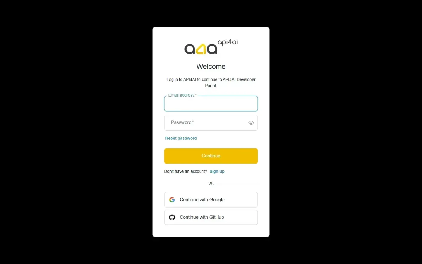 Api4 — Home page