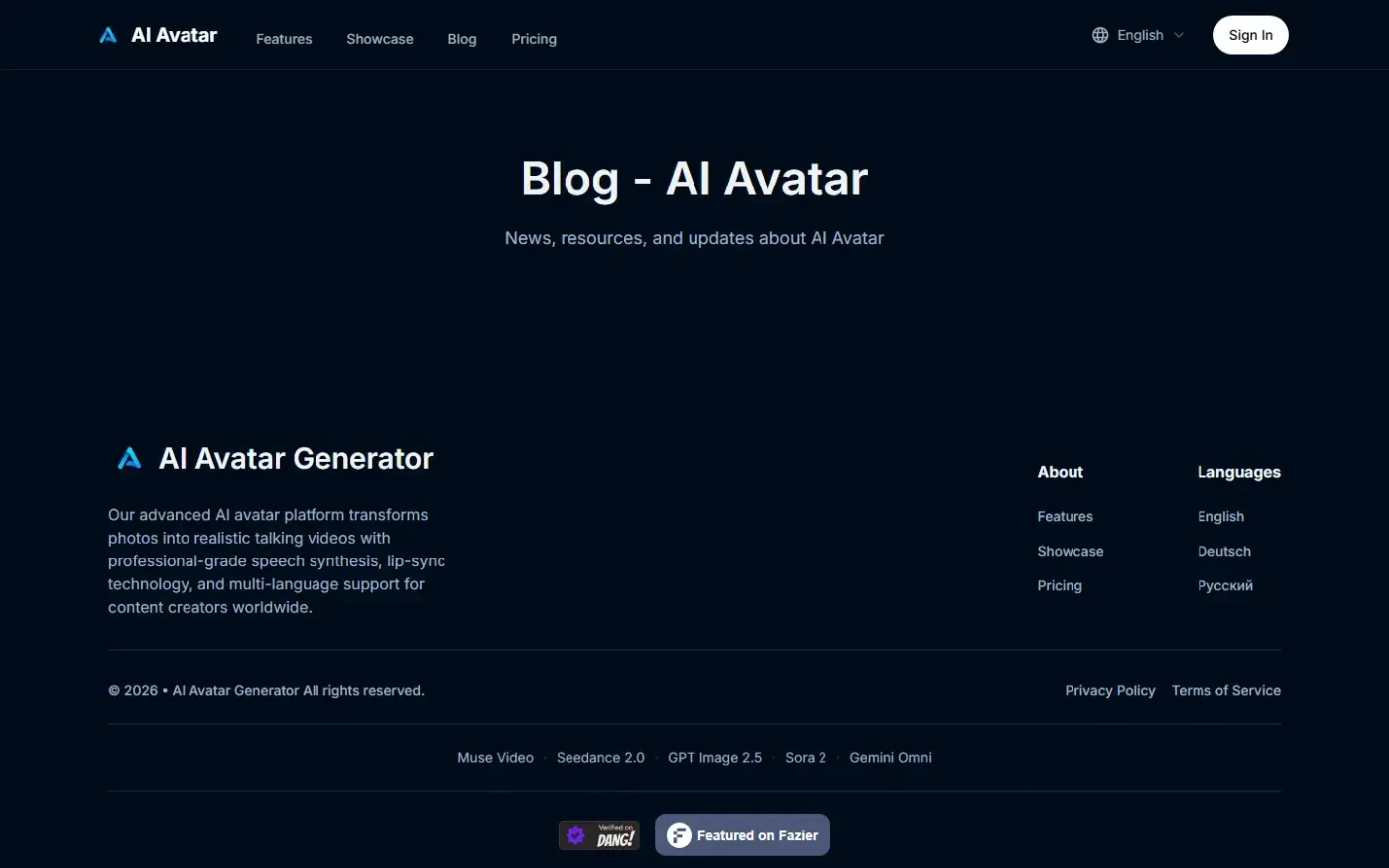 Ai-avatar — Posts page