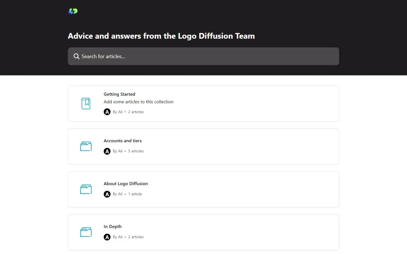 Logodiffusion — Home page