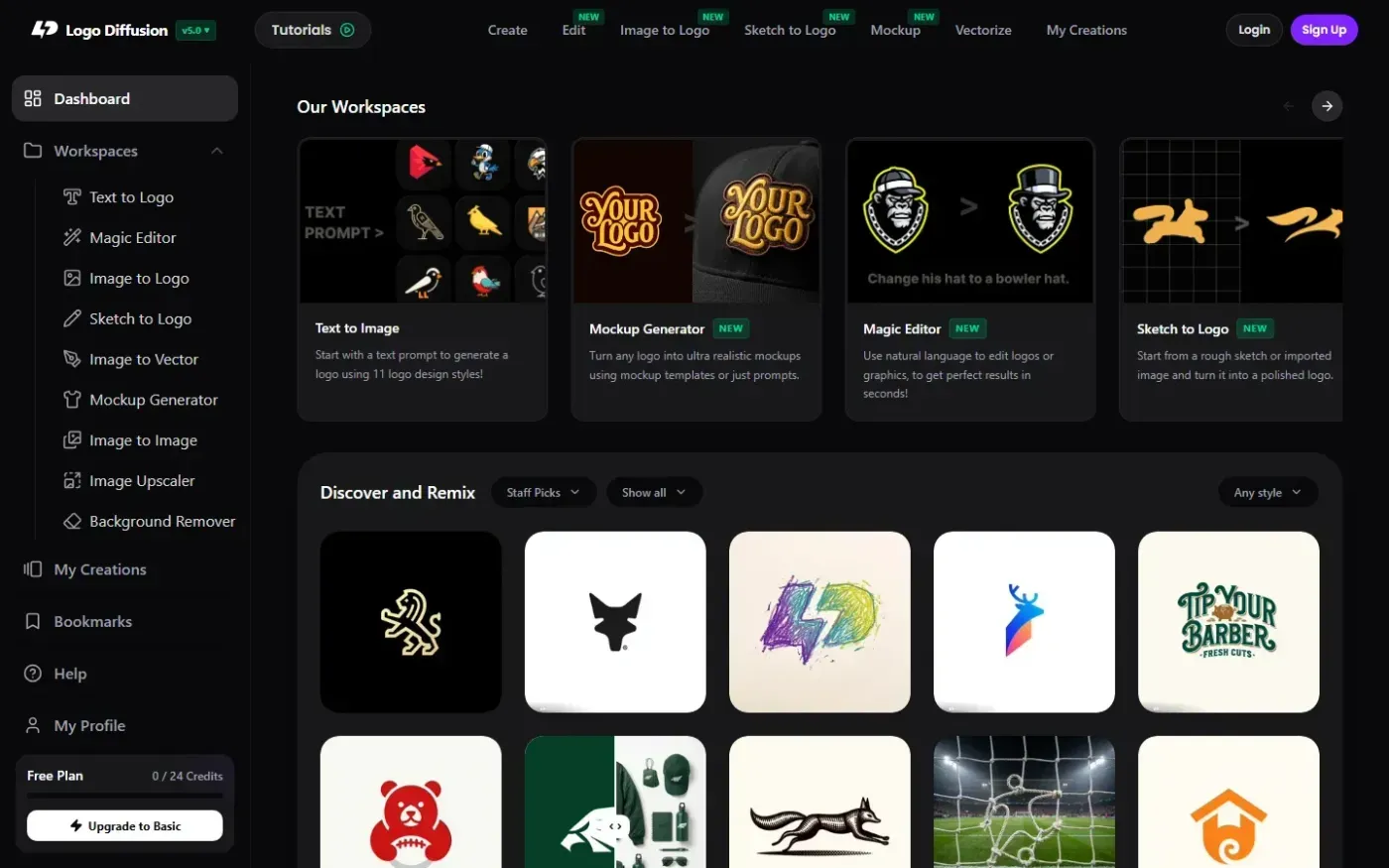 Logodiffusion — Home page