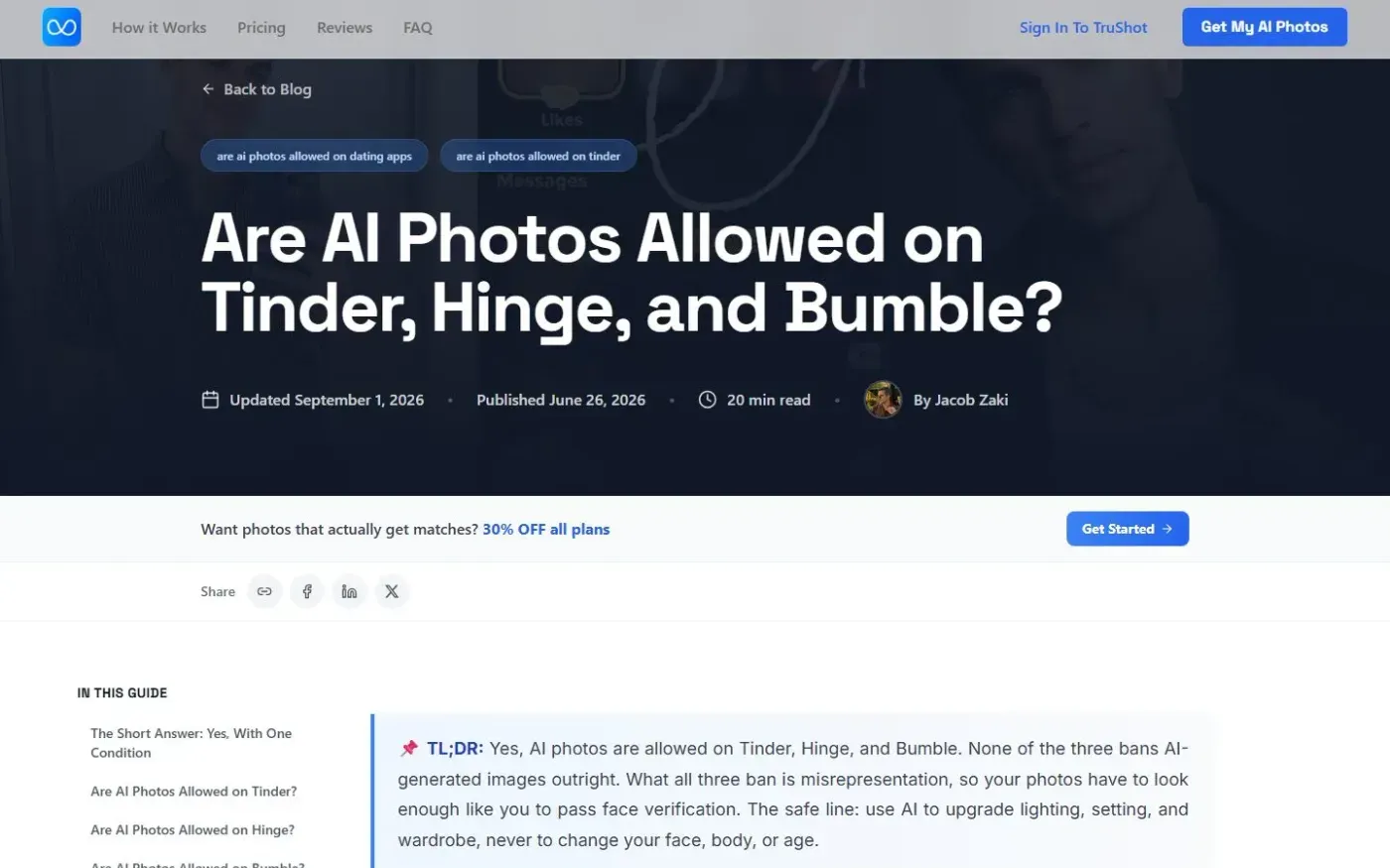 Trushot — Blog page