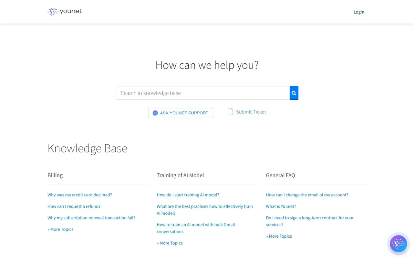 Younet — Home page